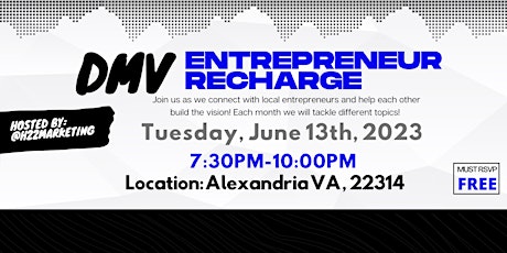 DMV Entrepreneur Recharge (June)