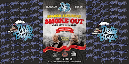 DELTA BOYZ 2ND SATURDAY SMOKEOUT * MUST BE 21+ primary image