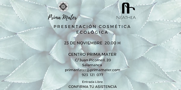 PRESENTACIÓN COSMÉTICA ECOLÓGICA