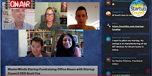 Free Startup Seed Fundraising AMA Office Hours w/Angel Investor Scott Fox primary image