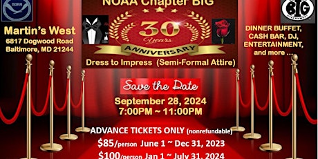 NOAA Chapter of Blacks In Government 30 Year Anniversary Celebration