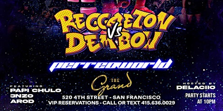 Reggaeton vs Dembow at The Grand Nightclub 6.10.23