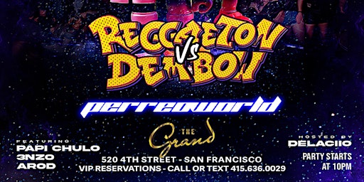 Reggaeton vs Dembow at The Grand Nightclub 6.10.23  primärbild