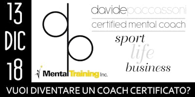 Vuoi SCOPRIRE come diventare un COACH CERTIFICATO? Vuoi SCOPRIRE come diventare un COACH CERTIFICATO?