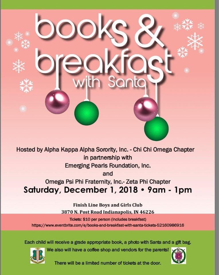 Books and Breakfast with Santa