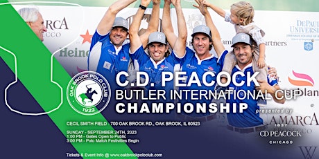 CD PEACOCK BUTLER INTERNATIONAL CUP | WINE, WHEELS & POLO FIELDS primary image