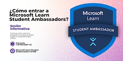 Imagen principal de ¿Cómo entrar a Microsoft Learn Student Ambassadors?