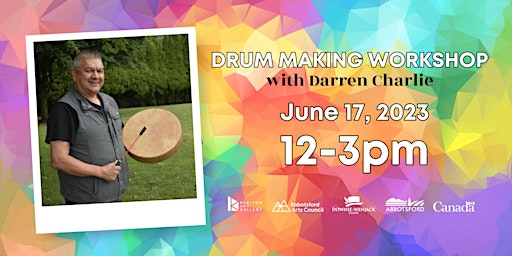 Drum Making Workshops with Darren Charlie primary image