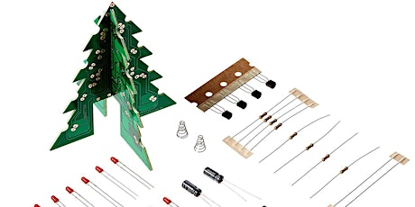 Learn to solder: 3D LED Holiday Tree primary image