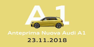 Anteprima Nuova Audi A1 Anteprima Nuova Audi A1