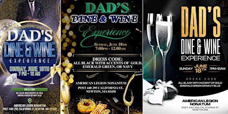 2023 Dad's Dine & Wine Dinner Experience