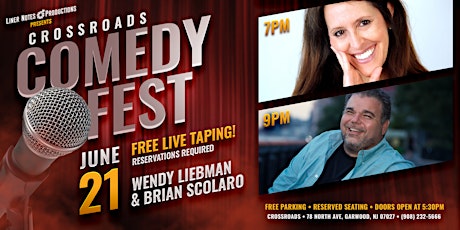 Crossroads Comedy Fest Day #3 w/ Wendy Liebman & Brian Scolaro