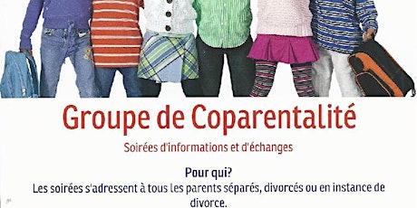ANNULATION POUR CE 18/12/2019 - GROUPE DE COPARENTALITÉ - Soirée d'informations et d'échanges