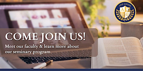 OLTS Master of Theology Program Introductory Webinar