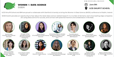 Women in Data Science (WiDS) Dublin Regional Conference 2023