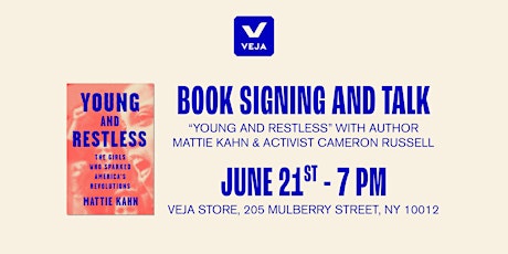 VEJA x YOUNG AND RESTLESS BOOK LAUNCH