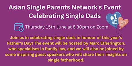 Father's Day Event Celebrating Single Dads
