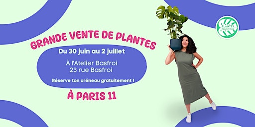 Image principale de Grande Vente de Plantes - Paris 11