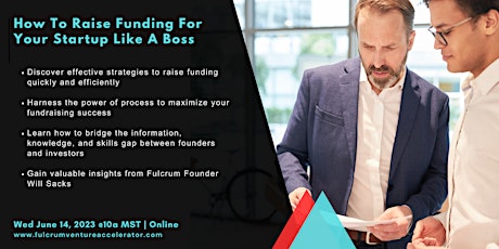 How To Raise Funding For Your Startup Like A Boss