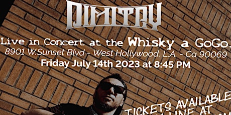 Dimitry - Live at The Whisky a Go Go (with band).