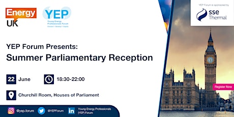 YEP Forum Presents: Summer Parliamentary Reception primary image
