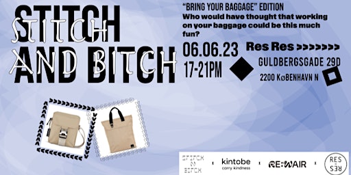 Stitch and Bitch "“Bring your baggage” edition  primärbild