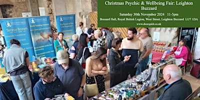 Christmas Psychic & Wellbeing Fair - Leighton Buzz