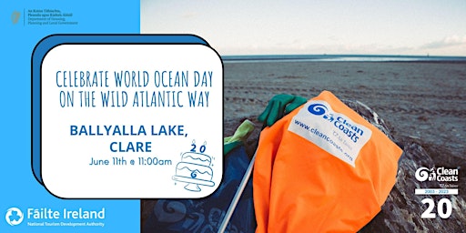 Beach Clean at Ballyalla Lake for World Ocean Day with Clean Coasts! primary image