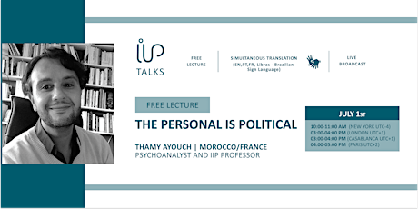 IIP Talks | The personal is political | Thamy Ayouch (Morocco/France)