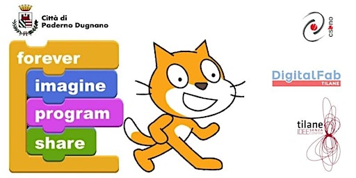 Immagine principale di Scratch! Piccoli Coder crescono @Tilane Digital Fab 17 giugno 2023 
