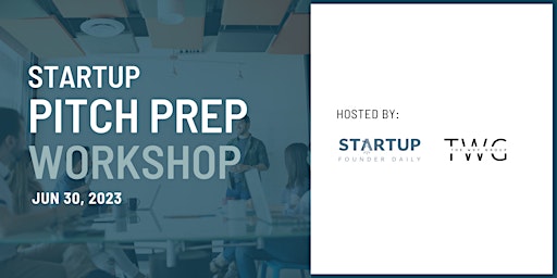 Startup Pitch Prep | Workshop primary image
