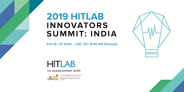 2019 HITLAB Innovators Summit: India