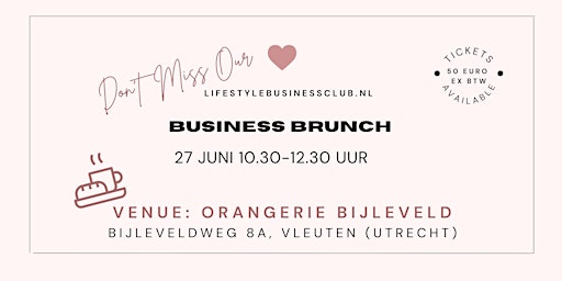 Lifestyle Business Brunch primary image