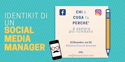 IDENTIKIT di un SOCIAL MEDIA MANAGER : CHI è, COSA fa e PERCHE' e sempre più richiesto IDENTIKIT di un SOCIAL MEDIA MANAGER : CHI è, COSA fa e PERCHE' e sempre più richiesto