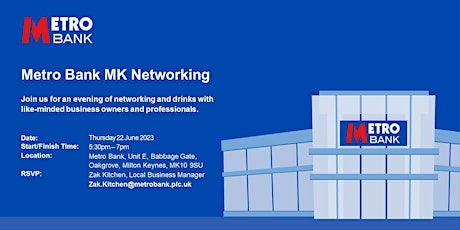 Metro Bank MK Networking