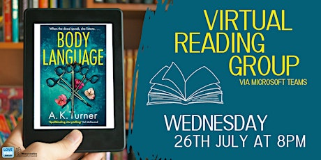 Virtual Reading Group - Body Language by A.K Turner primary image