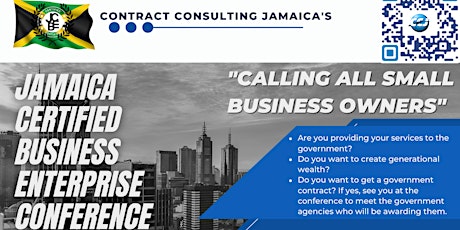 Jamaica Certified Business Enterprise (JCBE) Conference 2024