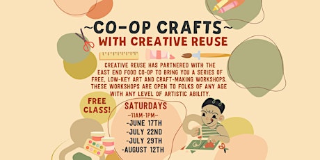 ~Co-op Crafts~ with Creative Reuse