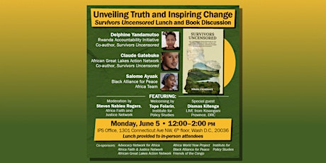 Unveiling Truth & Inspiring Change: Survivors Uncensored Lunch & Book Discu