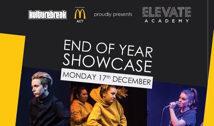 Elevate Academy End Of Year Showcase 2018