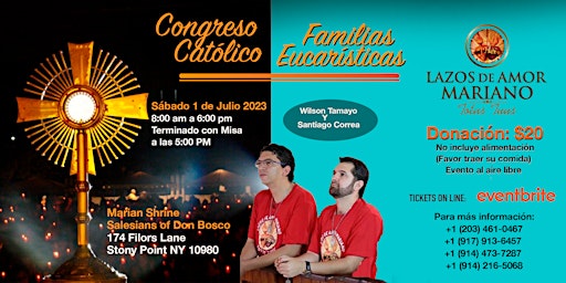 Congreso Católico Familias Eucarísticas primary image