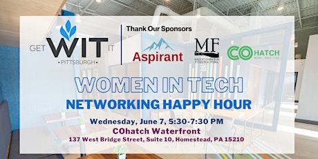 getWITit Pittsburgh - Women in Tech June Networking Event