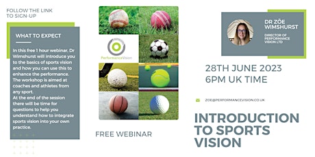 Introduction to Sports Vision