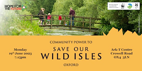 Primaire afbeelding van Community Power to Save our Wild Isles: Oxford