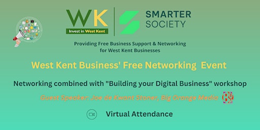 Networking & Building Your Digital Business Workshop - Virtual Event primary image