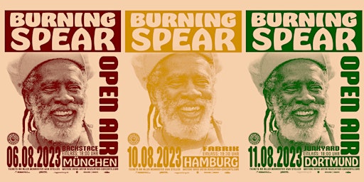 Hauptbild für Burning Spear live in Dortmund