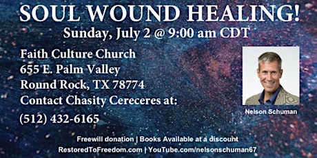 Soul Wound Healing in Round Rock, TX! primary image