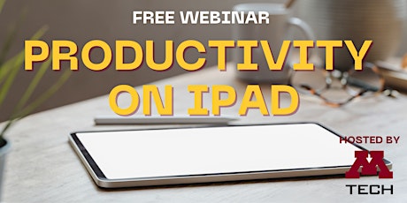 Productivity on iPad