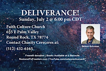 Deliverance in Round Rock, TX! primary image