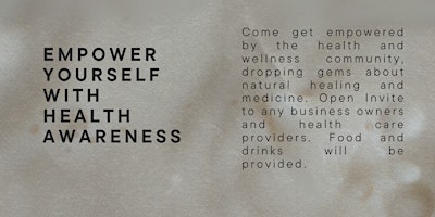 Empower Yourself with Health Awareness primary image